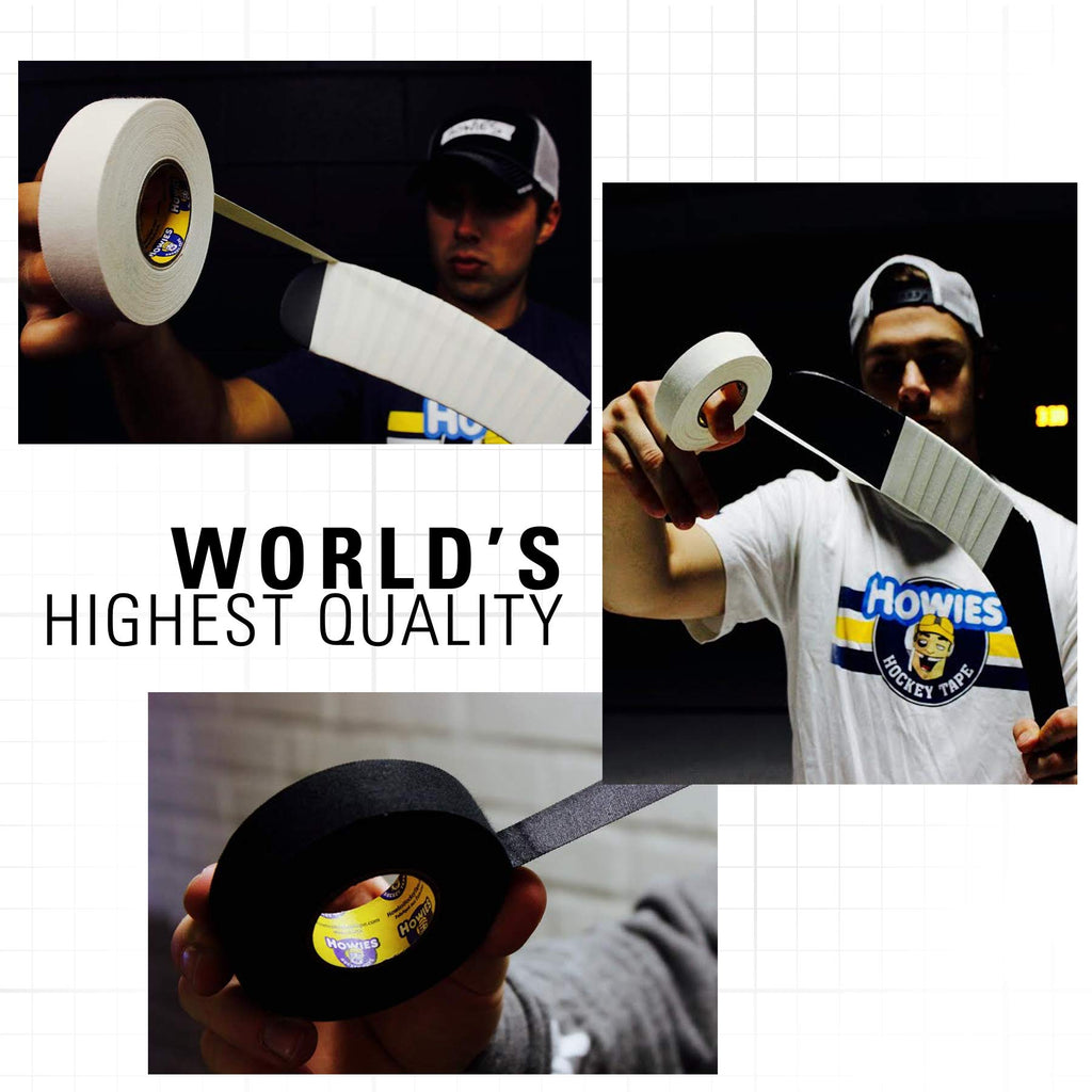 Howies Hockey Tape 5 Roll Pack Of White Hockey Stick Tape
