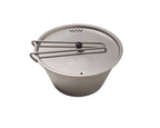 Vargo Titanium Sierra Magna  Ultralight, Strong And Versatile Camp Pot And Bowl Combo