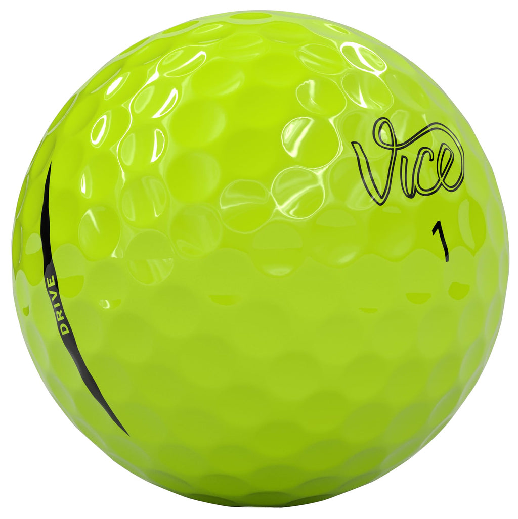 Vice Drive Golf Balls, Generation 3, Yellow