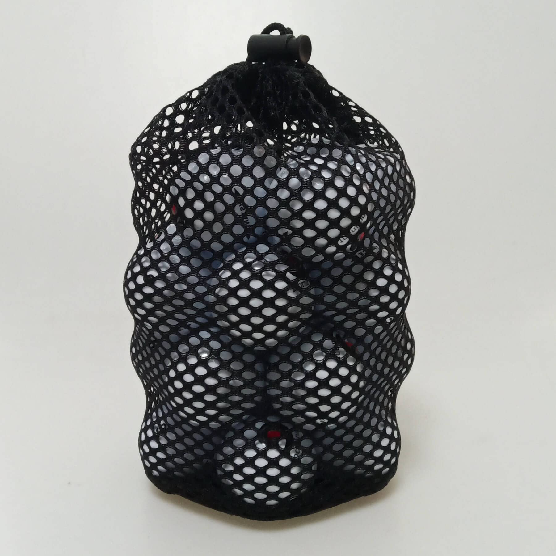 Aolowewin 2Pcs Golf Ball & Toy Storage Mesh Bag, Golf Ball Bag Sack, Golf Mesh Bag, Multi-Purpose Net Pouch, Fit For Table Tenni