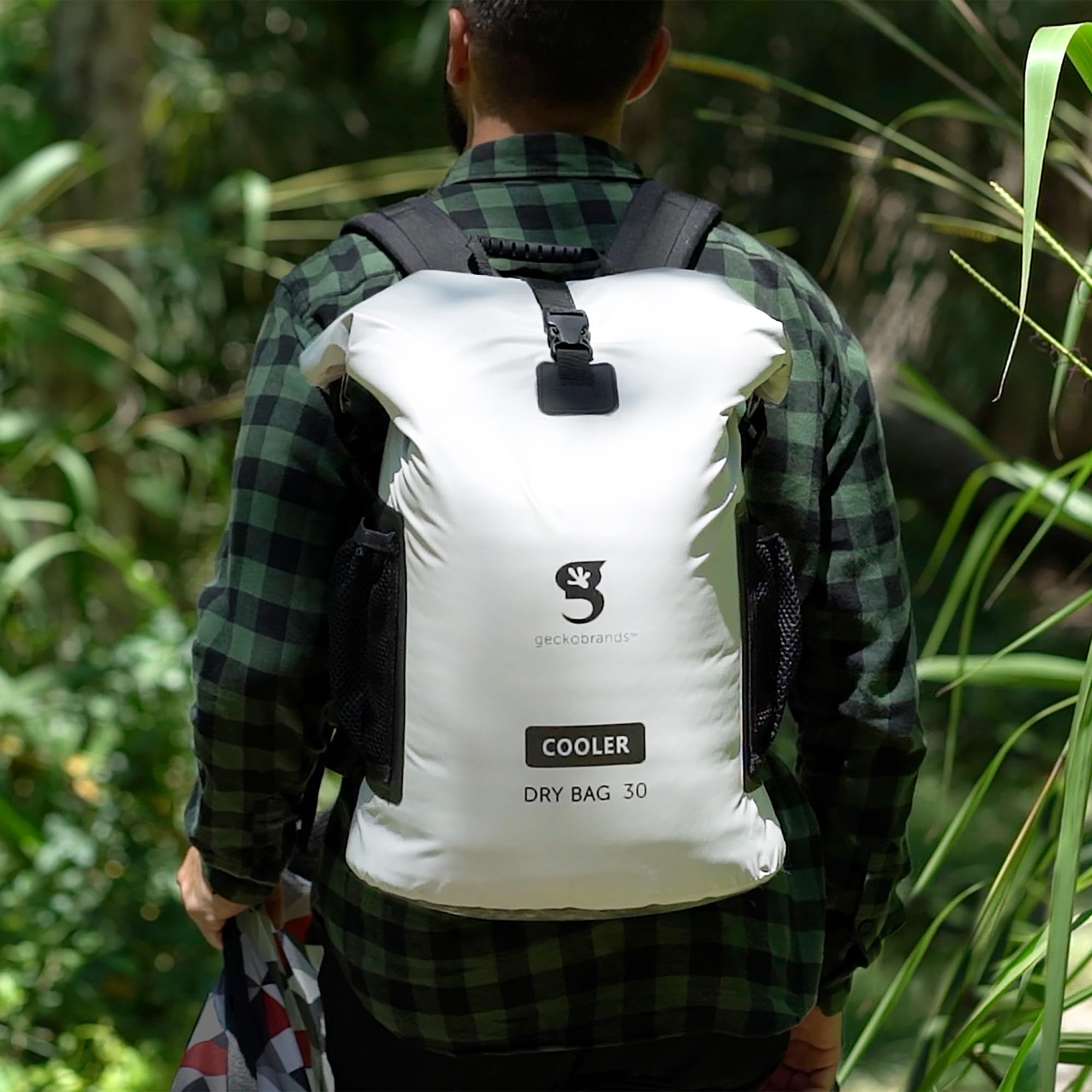 Geckobrands Backpack Dry Bag Cooler