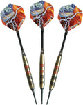 Elkadart Storm Soft Tip Darts With Storage/Travel Case, Black/Red Rings, 18 Grams