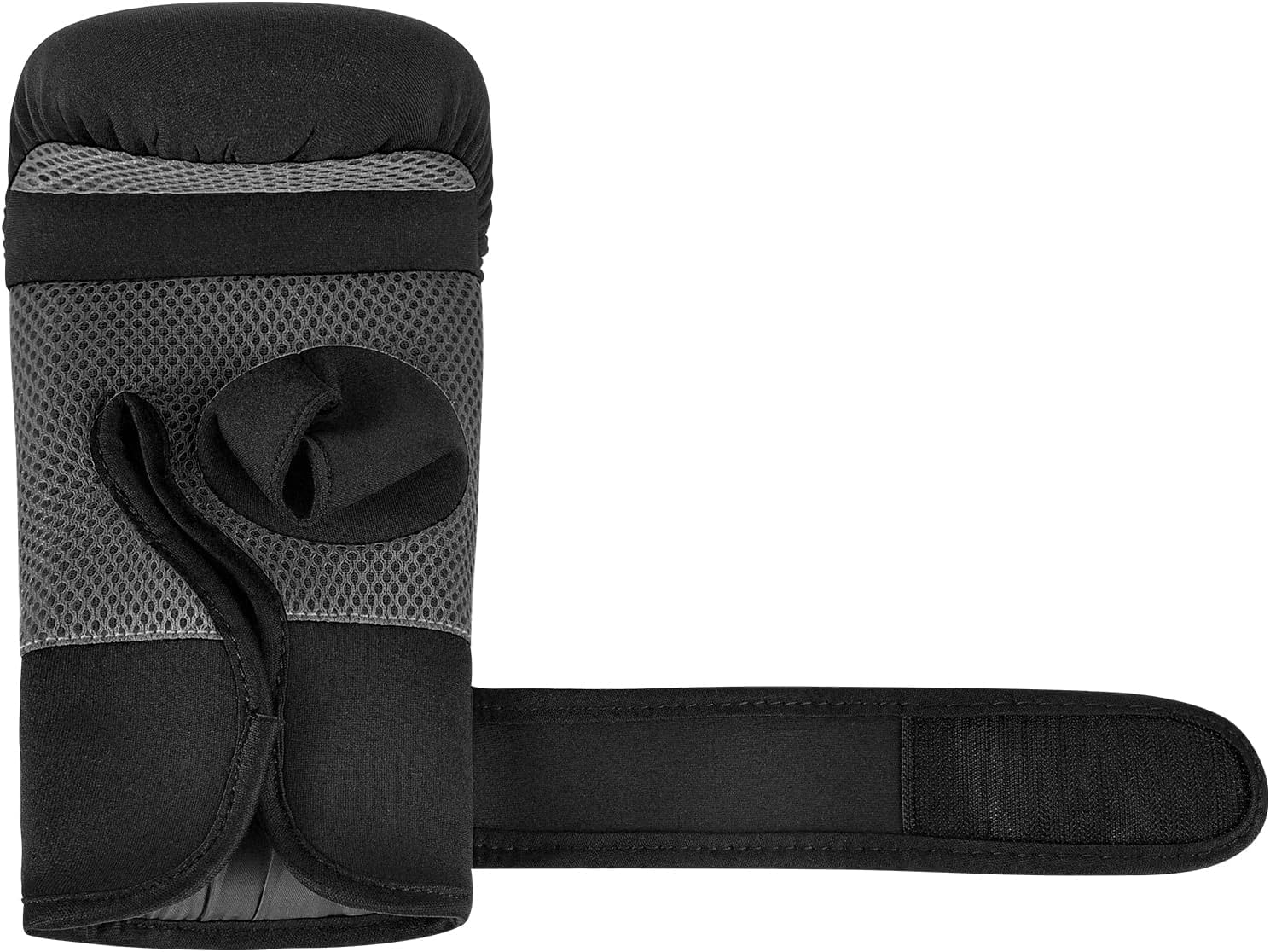 Maxxmma Neoprene Washable Heavy Bag Gloves - Boxing Punching Training (Black, L/Xl)