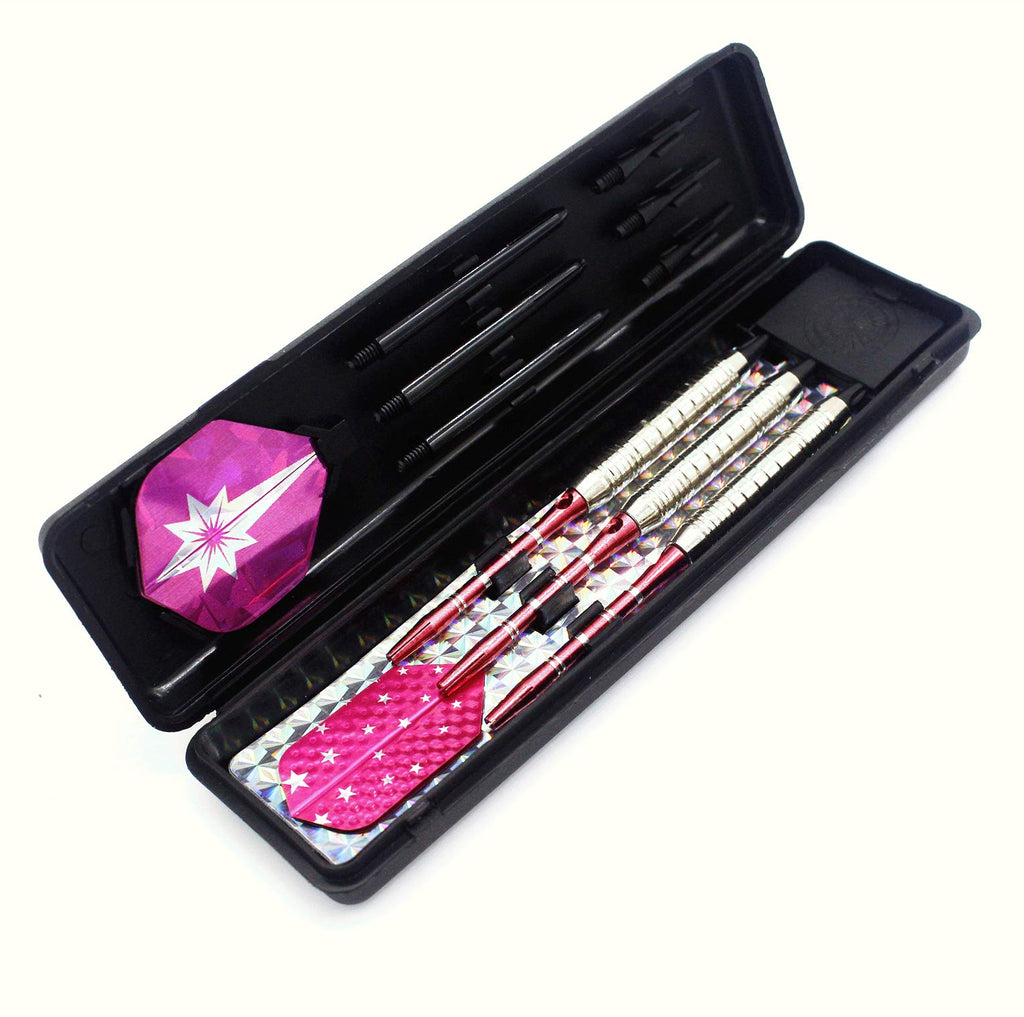 Roobeeo Soft Tip Darts Set For Electronic Dart Board 18/22G Plastic Tip Darts Set With Brass Barrels&Aluminum Shafts, 6 Flights