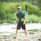 Sevylor Quickpak K5 1-Person Inflatable Kayak, Kayak Folds Into Backpack With 5-Minute Setup; Hand Pump And Paddle Included