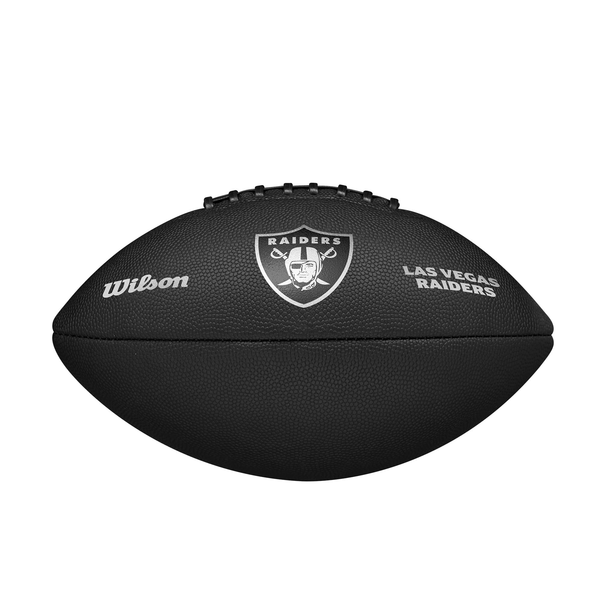 Wilson Nfl Team Metallic Premiere Football - Official Size, Las Vegas Raiders