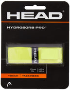 Head Hydrosorb Pro Tennis Racket Replacement Grip - Tacky Racquet Handle Grip Tape - Yellow