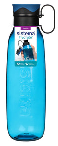 Sistema Traverse Water Bottle | 850 ml Leak-Proof Water Bottle with Screw-Top Lid | BPA Free | Assorted Colours