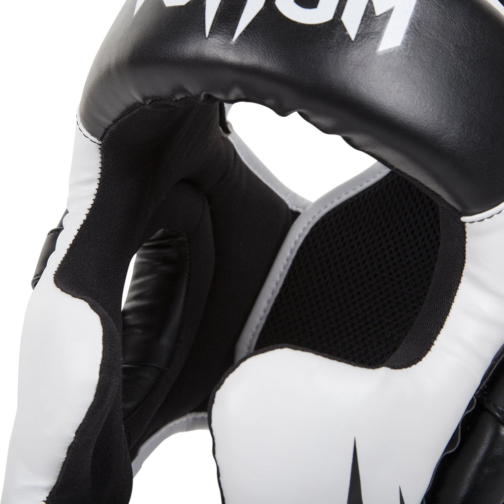 Venum Challenger 20 Headgear, Blackwhite