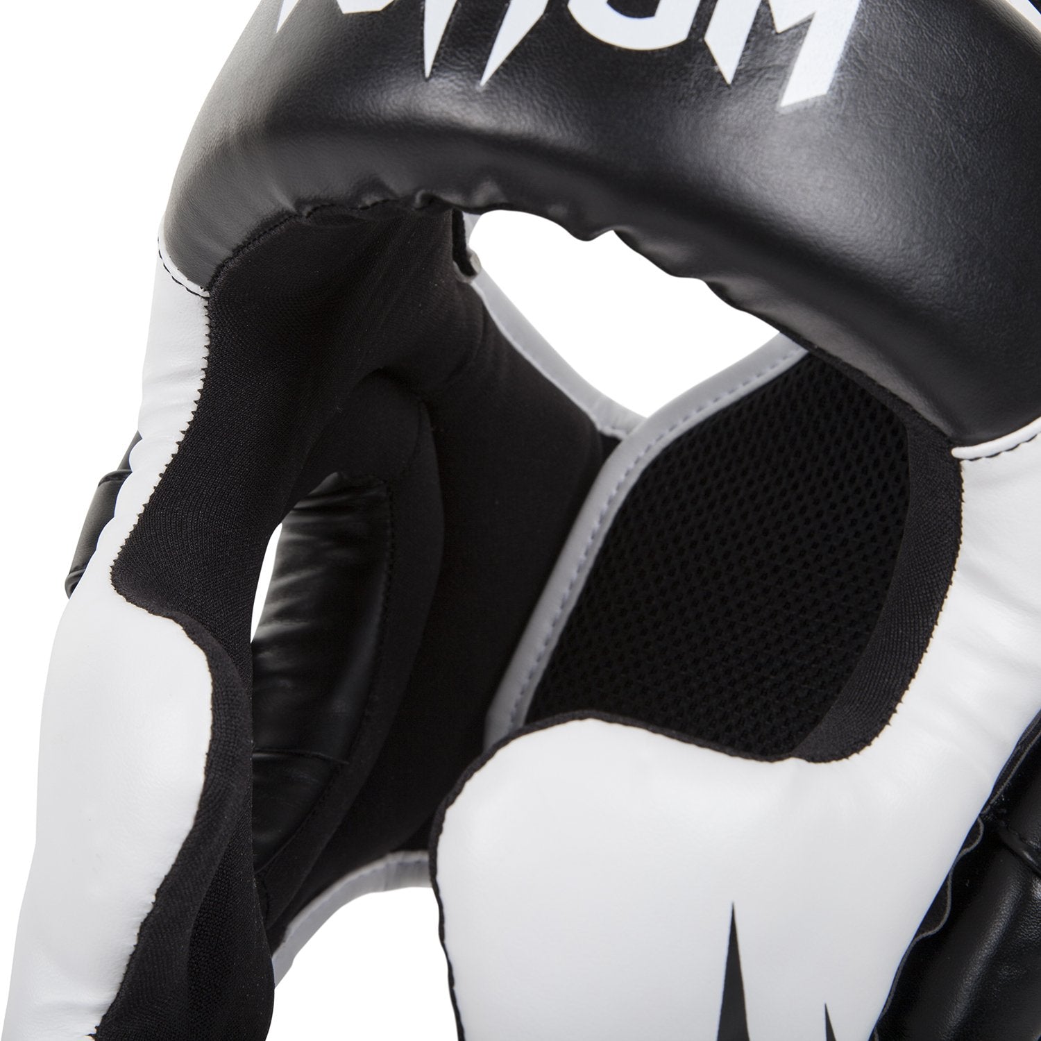 Venum Challenger 20 Headgear, Blackwhite