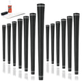 Karma Revolution Standard Size Golf Grip Kit with Grip Tape, Solvent, Rubber Vise Clamp, 13 Black No Alignment Necessary Easy In