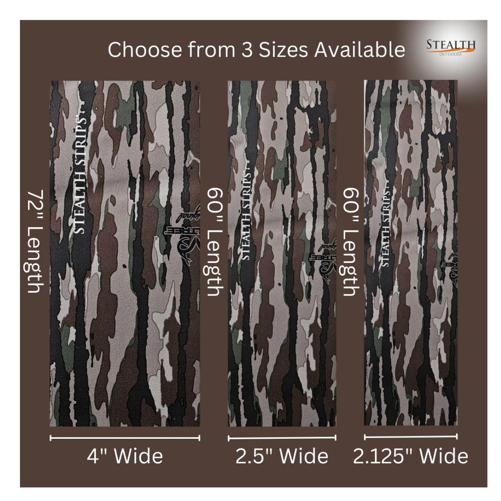 Stealth Strips Realtree Original Camo Silencing Tape | Self Adhesive Silencing Fabric | Great For Quieting All Of Your Metal Hun