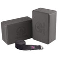 Yoga Block Sets - High Density Foam Exercise Blocks - Instantly Support And Improve Your Poses And Flexibility - Lightweight Ver