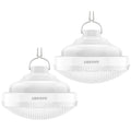 2PCS Tent Light Rechargeable 2400mAh LED Camping Light,IPX5 Waterproof for Camping,Outdoor,Power Outage