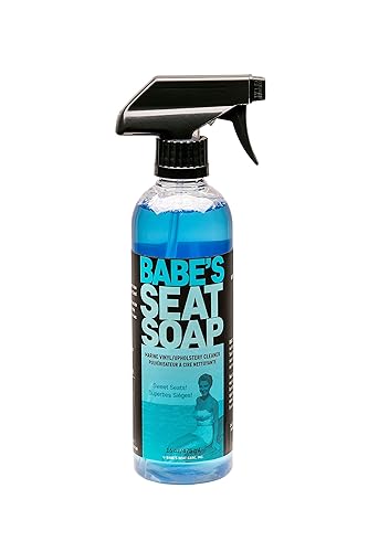 Babes Seat Soap Boat Vinyl And Upholstery Cleaner - 16 Oz. Spray Bottle - Cleans, Protects, And Enhances Marine Vinyl, Plastic,