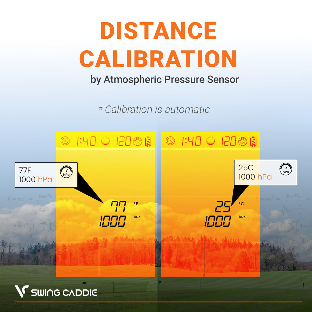 Voice Caddie Sc200Plus Portable Golf Launch Monitor And Swing Analyzer With Real-Time Shot Data Tracking - 12-Hour Battery Life