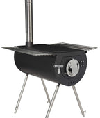 Us Stove Ccs14 Caribou Backpacker Portable Camp Stove - 14 Inch, Black, Small
