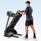 THERUN Treadmills for Home, Walking Pad with Auto Incline 0-15%, Workout Equipment for Running & Walking, Folding Treadmill with