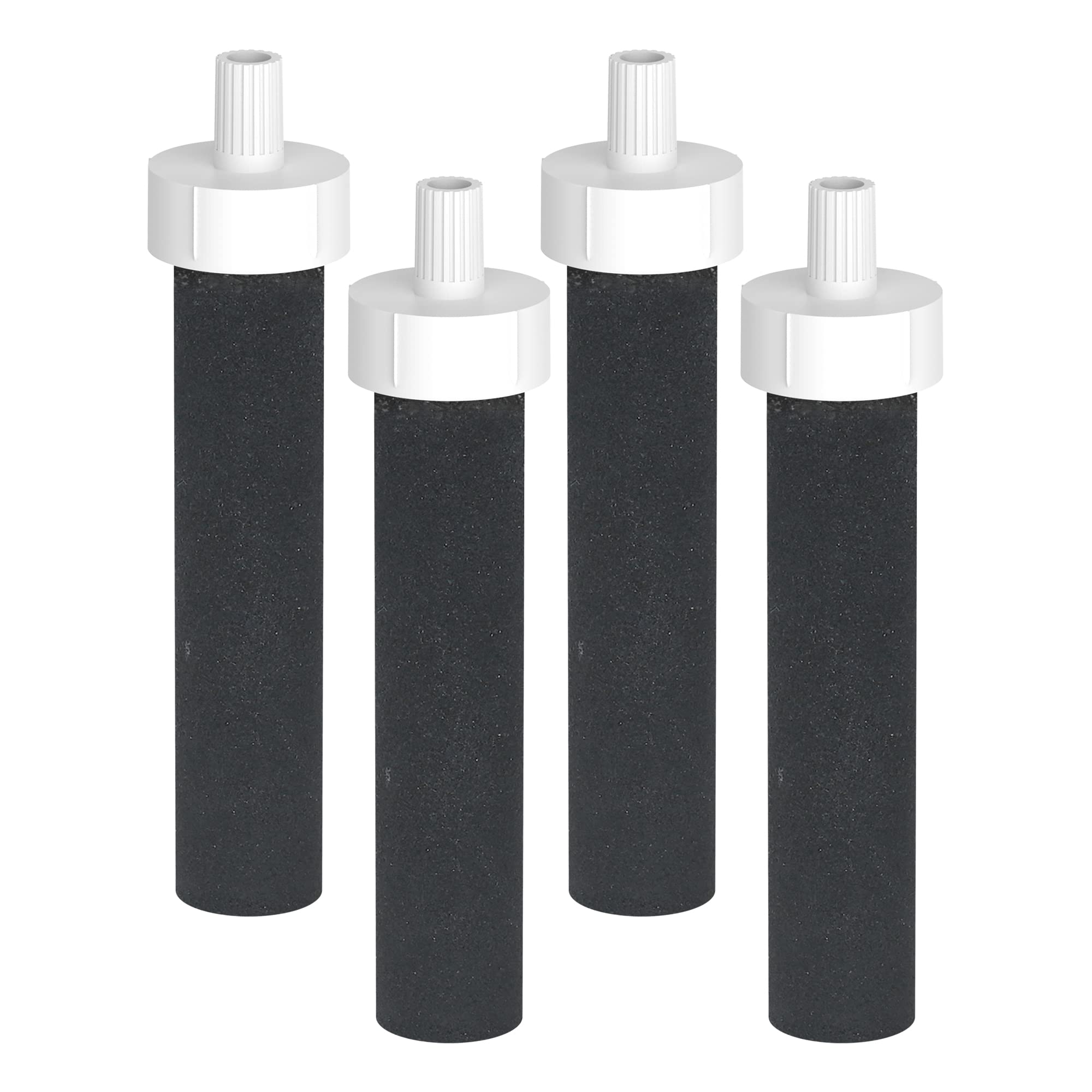 Aqua Crest Water Bottle Filter, Replacement For Brita Bb06, Brita Hard Sided, Stainless Steel And Plastic Bottle Filter, 4 Count