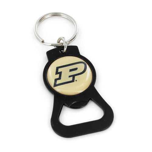 Aminco NCAA Purdue Boilermakers Bottle Opener Keychain, Team Color, 4