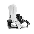 Nidecker LT Supermatic Snowboard Bindings - Automatic Dual-Entry Binding with Heel Pedal & Universal Fit - XL - White
