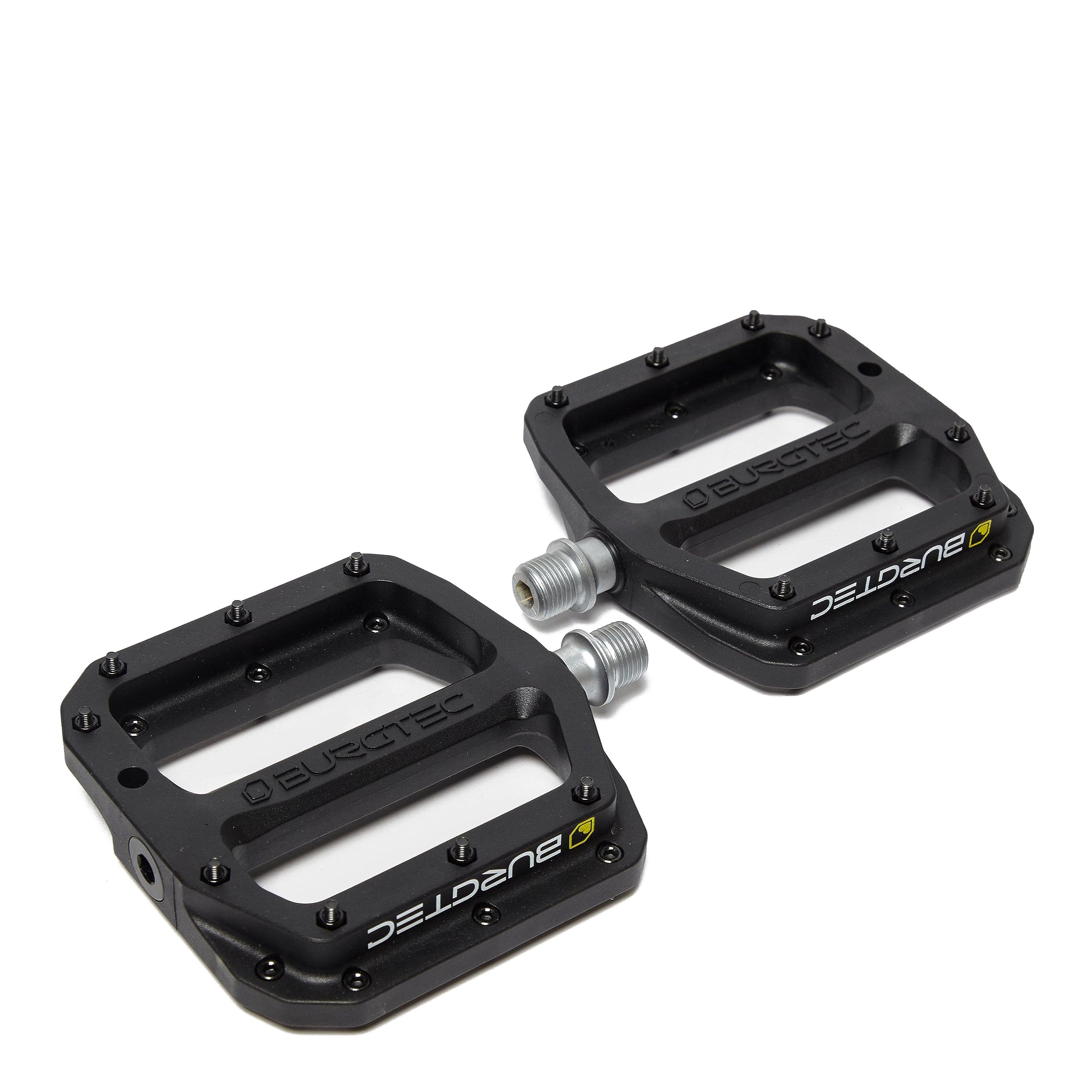 Burgtec Mk4 Composite Flat Pedals Black, One Size
