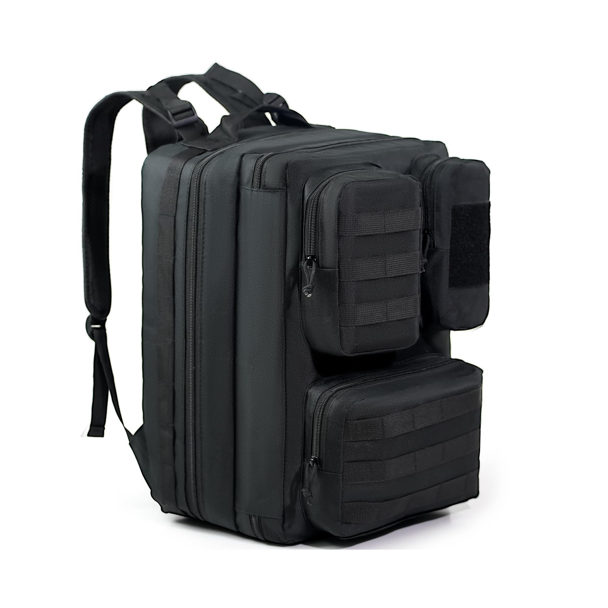 KOKKOYA Military Backpack for Men 35L Tactical Backpack with Laptop Compartment for Hiking Camping Travel Daily Commutes(black)