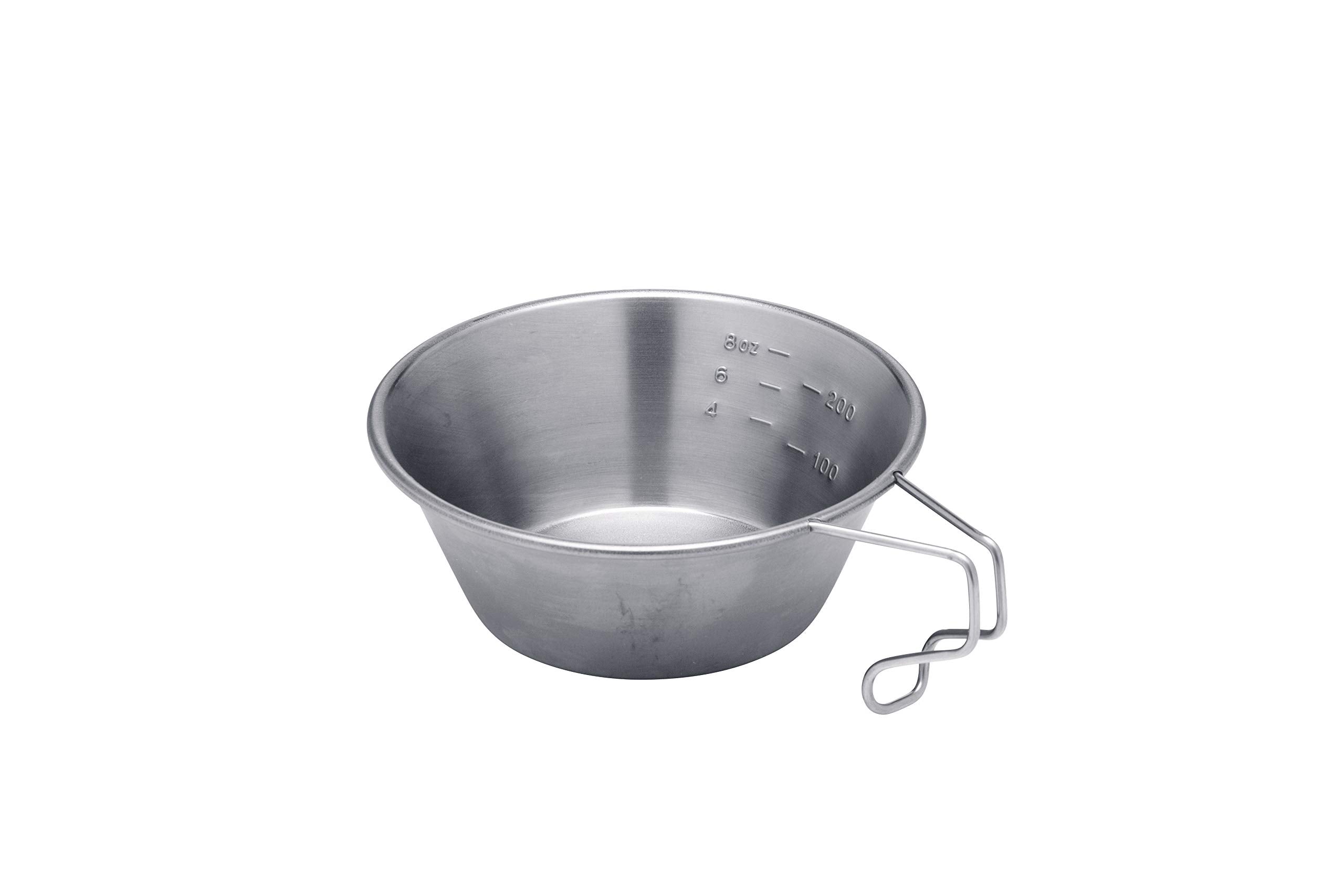 Snow Peak Titanium Sierra Cup - Lightweight Titanium Camping Cup With Measurement Lines - Durable Cookware Camping Supplies - Ki