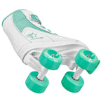 Roller Derby FireStar Youth Girls Roller Skate White/Mint Size 2