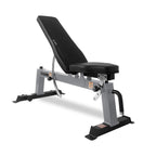 Cap Barbell Deluxe Utility Weight Bench, Silver
