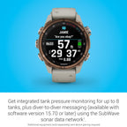 Garmin Descent Mk3I, Dive Computer And Multisport Gps Smartwatch, Air Integration, French Gray