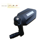 Meachow New Bar End Bike Mirror, Crystal Uhd Automotive Grade Glass Lens E-Bike Mirrors, Scratch Resistant, Safe Rearview Mirror