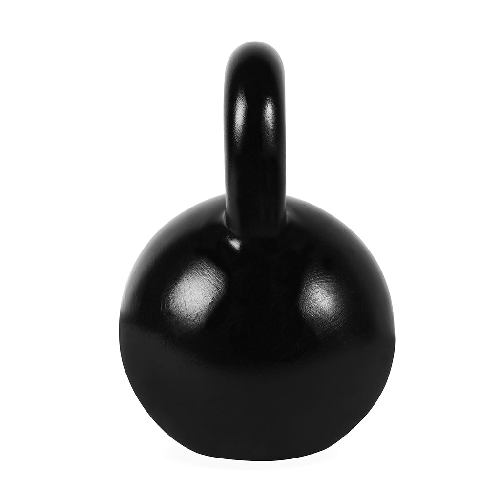 Cap Barbell Sdk2-080 Powder Coated Cast Iron Kettlebell, 80 Lb., Black