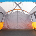 Core 12 Person Tent  Large Multi Room Camping Tent For Outdoor Family Camping  Portable Cabin Stand Up Tent With Storage Pockets