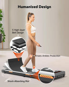 Walking Pad Treadmill, Under Desk Treadmill For Home And Office With Remote Control, Portable 2.5 Hp Walking Jogging Running Mac