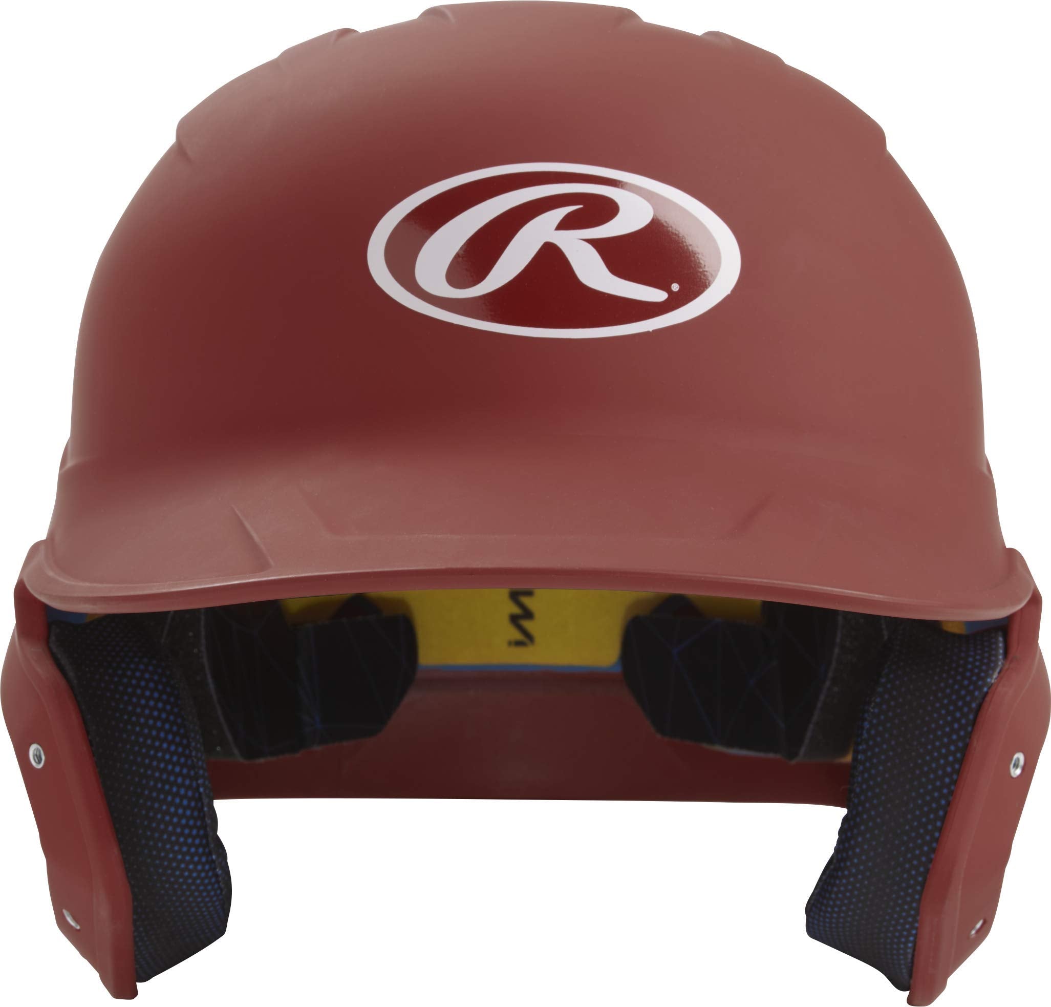 Rawlings | Mach Batting Helmet | Matte Cardinal | Junior (6 3/8'' - 7 1/8'')