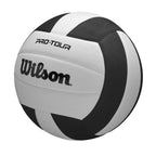 Wilson Pro Tour Indoor Volleyball - Black/White, Official Size