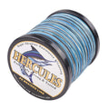Hercules Braided Fishing Line 1500M 1640Yds 10Lbs-200Lbs Pe Superline 8 Strands (Blue Camo 60Lb/27.2Kg 0.40Mm)