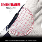 Franklin Sports Mlb Batting Gloves - 2Nd Skinz Youth Batting Gloves - Baseball + Softball Gear - Kids White/Navy Pair - Youth Me