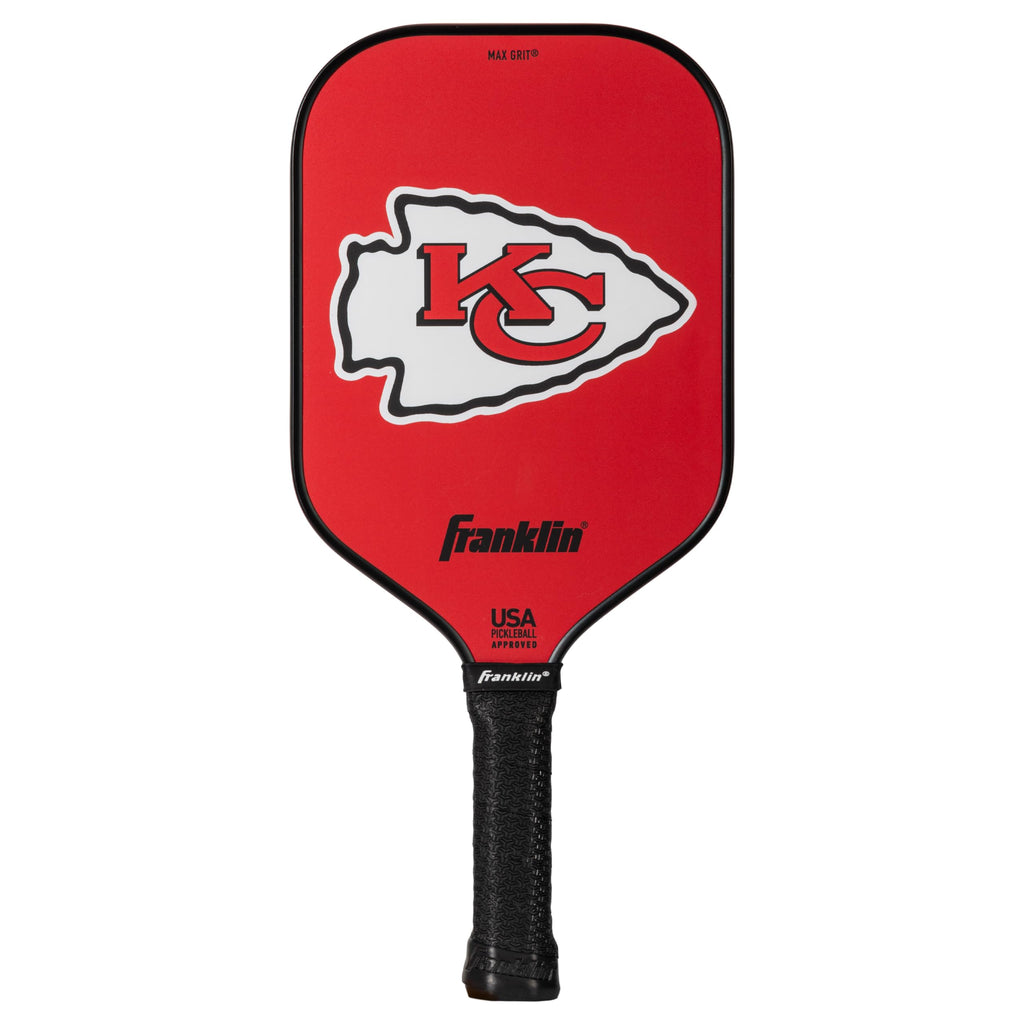 Franklin Sports Nfl Kansas City Chiefs Pickleball Paddle - Pickleball X - Polypropylene Core - Nfl Official Licensed Product - U