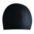 Nike Solid Silicone Swim Cap (Black)