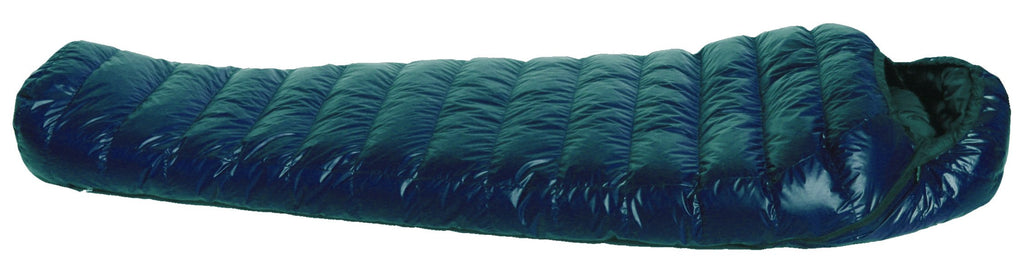 Western Mountaineering Megalite 30 Degree Sleeping Bag Navy Blue 5Ft 6In / Right Zip
