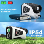 Golf Rangefinder Jiehome X3 660Yds Rangefinder With Slope Switch For Tournament Legal, Rechargeable Laser Range Finders With Mag