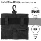 Luwint Diving Mesh Bag Long Scuba Mesh Bag Multi Purposes Storage Pouch With D Ring Clip For Water Sport Scuba Spearfishing Shel