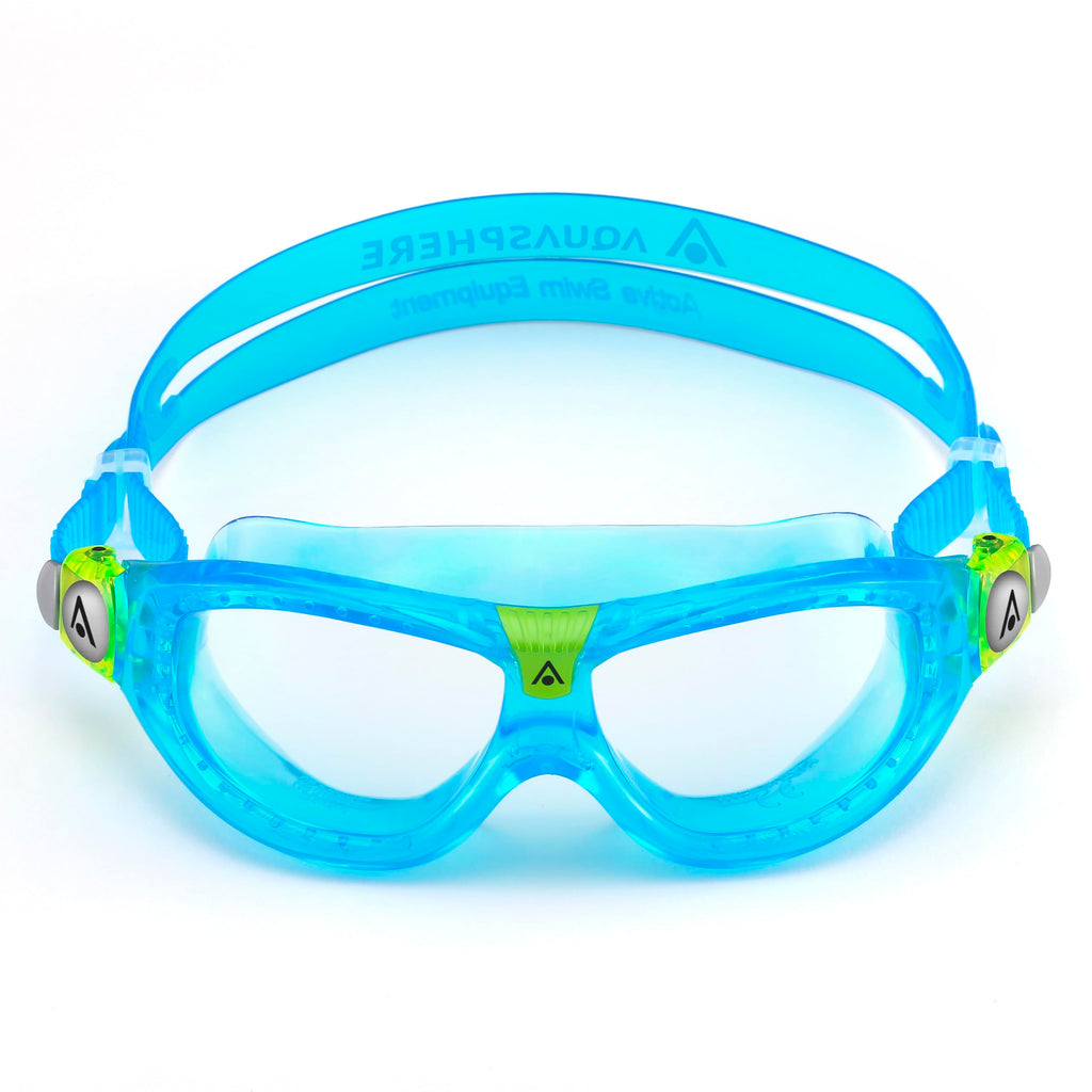 Aqua Sphere Seal Kid 2 Swim Goggle, Clear Lens  Aqua
