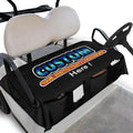 Knextrepoy Customized Print Golf Cart Seat Covers with Pockets Soft Golf Cart Seat Blanket Comfortable Golf Cart Seat Towel Fit 