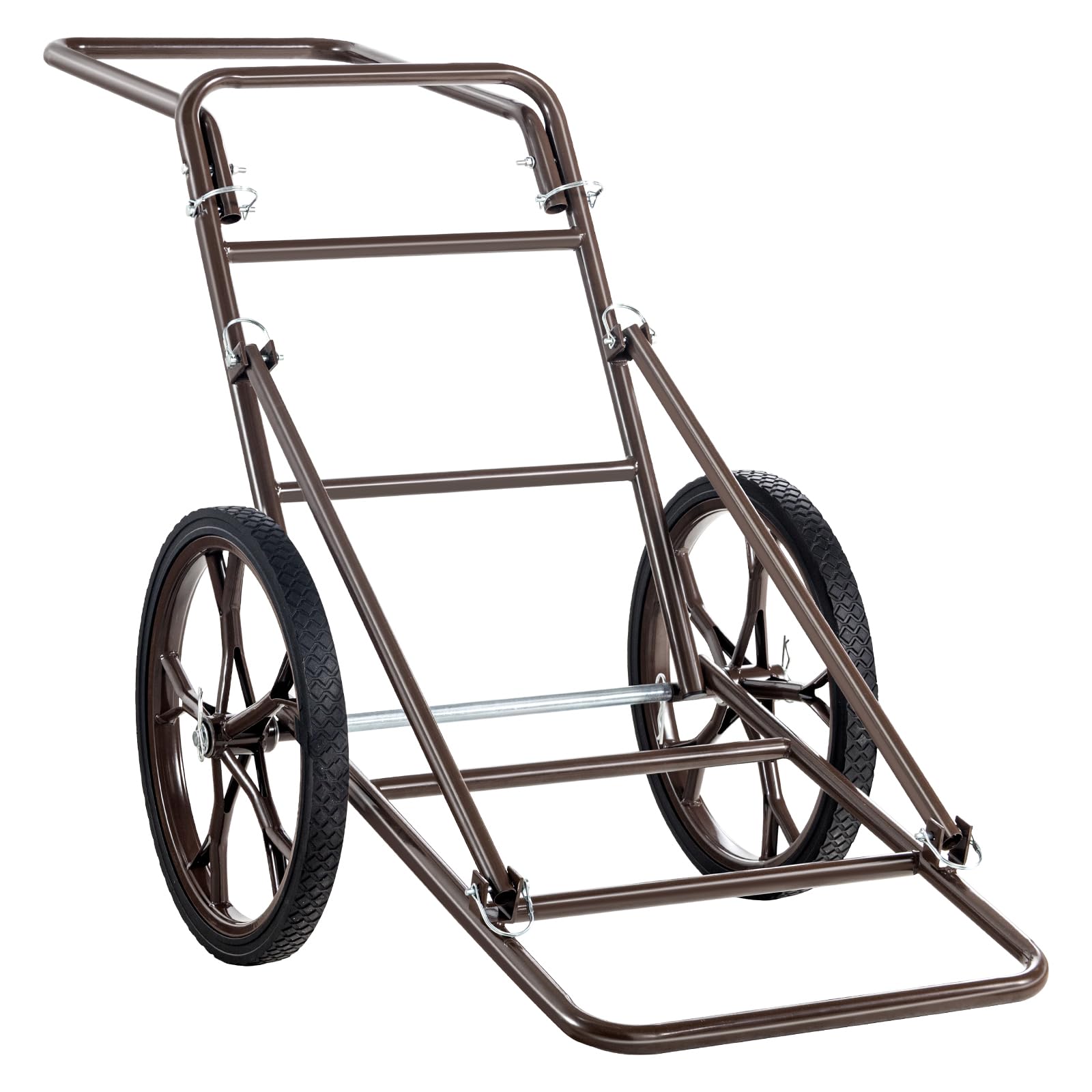 VEVOR Game Carts for Hunting, 500 LBS Deer Cart Game Hauler, Hawk Crawler Deer Cart, Hawk Hunting, All Terrain Folding Cart, Dee