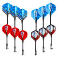 Accmor 12Pcs Magnetic Darts, Replacement Dart Game Safety Plastic Darts, Magnetic Darts For Dartboard