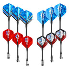 Accmor 12Pcs Magnetic Darts, Replacement Dart Game Safety Plastic Darts, Magnetic Darts For Dartboard