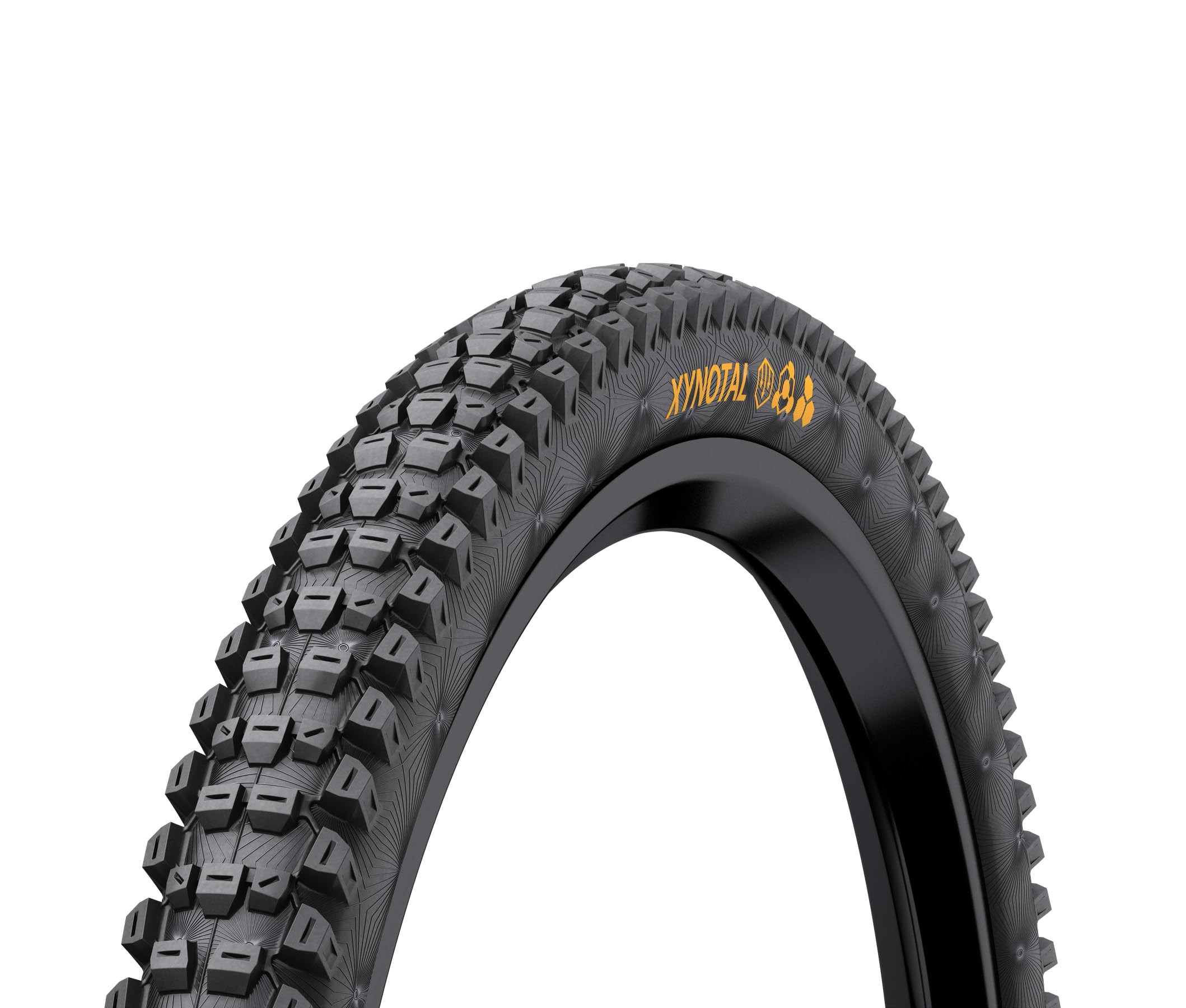 Continental Xynotal - Tubeless Mountain Bike Tire | Specialist for Hardpack and Dry Conditions - E25 Ebike Rated - 29x2.40, Soft